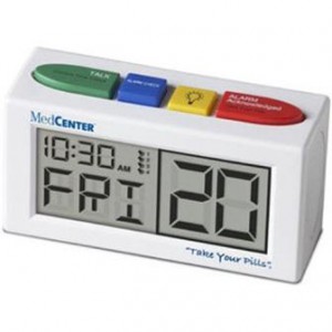 MedCenter talking alarm clock