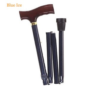 Blue Ice Adjustable Folding Cane