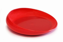 Non Skid Scoopy Scoop Dish, Red