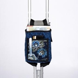 Printed Quilted Crutch Bag