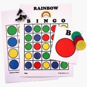 Mind-Start Rainbow Bingo Game