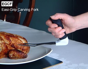 Easi-Grip Carving Fork