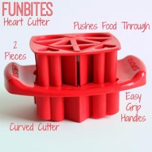 FunBites Hearts Food Chopper